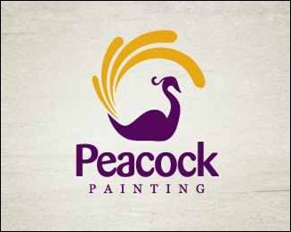 peacock-painting