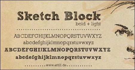 sketch-block-hand-drawn-font