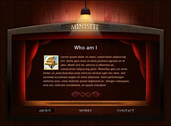 vCard Personal Portfolio Minisite