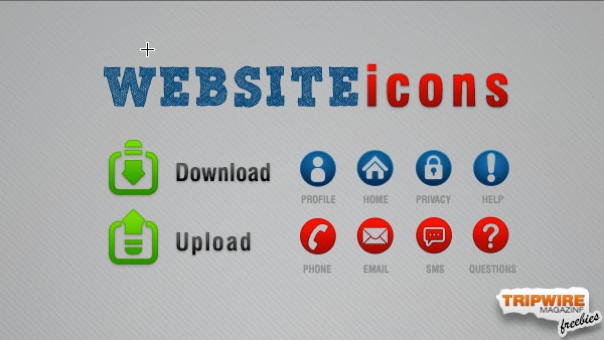 Freebie Friday – Handy Set Of Free Website Icons