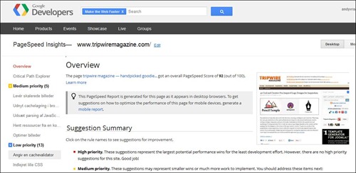 page-speed