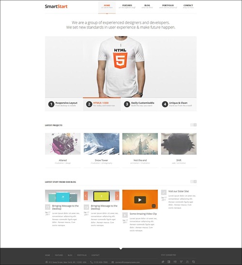 smartstart-hml5-template