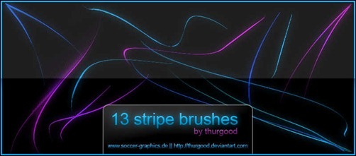 waved-striped-brushes