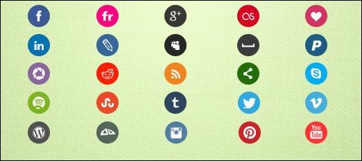 Free social media icons