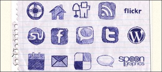 Handdrawn Icon Set