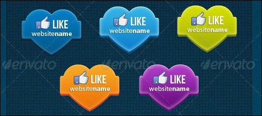 Like buttons