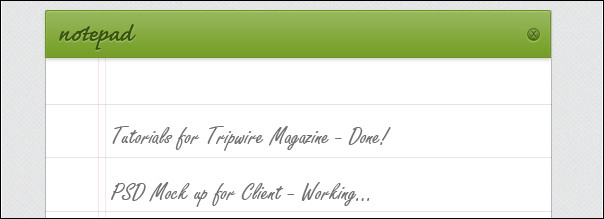 How to Create a Notepad UI Design in Photoshop