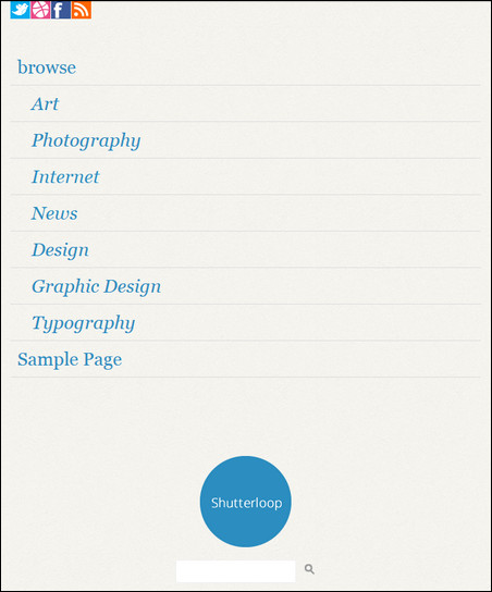 shutterloop responsive theme