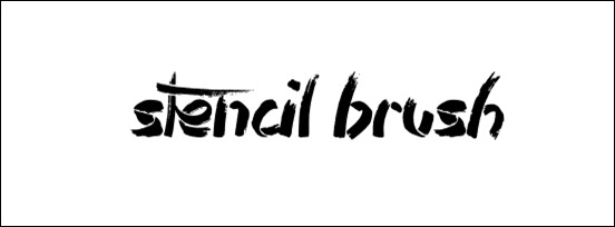 stencil-brush