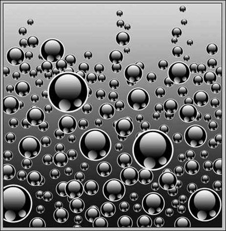 texture-of-black-bubbles-effect