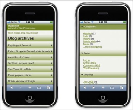 wordpress-mobile-pack