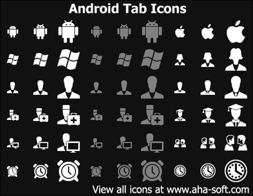 android-tab-icons