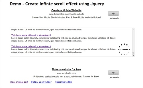 create-infinite-scroll-effect-using-jquery