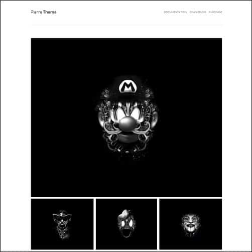 pierre tumblr theme