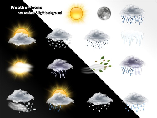 realistic-weather-icons