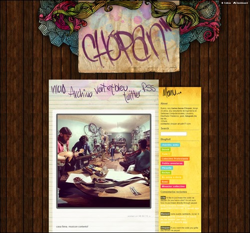 Chopan Creative Tumblr Blog Designs