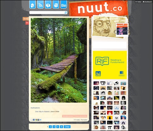 Nuut Creative Tumblr Blog Designs