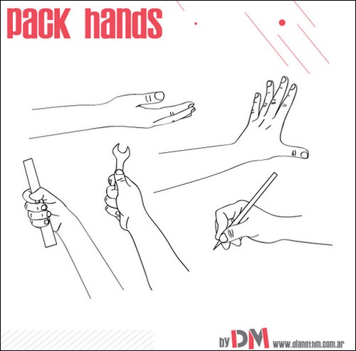 hand-vectors-sets