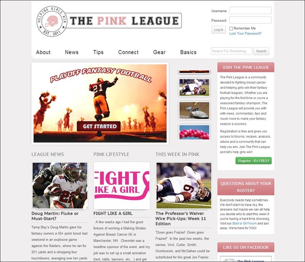 Thepinkleague