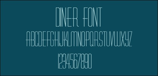 diner-font-