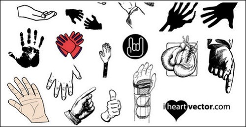 Free-hand-vector-sets