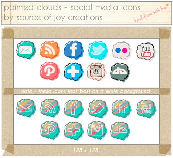 painted-clouds-social-media-icons-