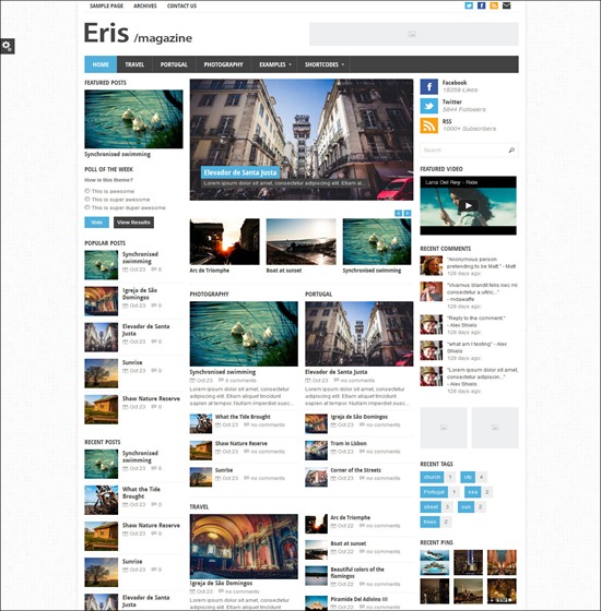 Eris - Responsive WordPress Magazine Theme