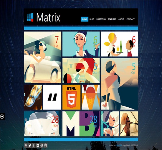 Matrix - Responsive WordPress Theme