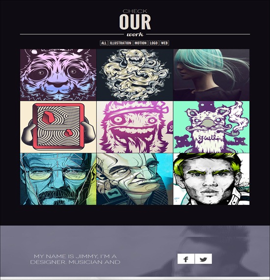 Mercurial - One Page Parallax WordPress Theme