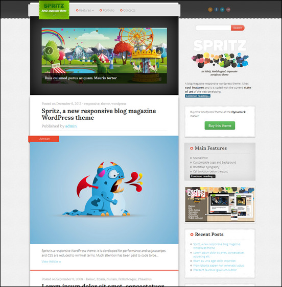 spritz-html5-responsive-theme