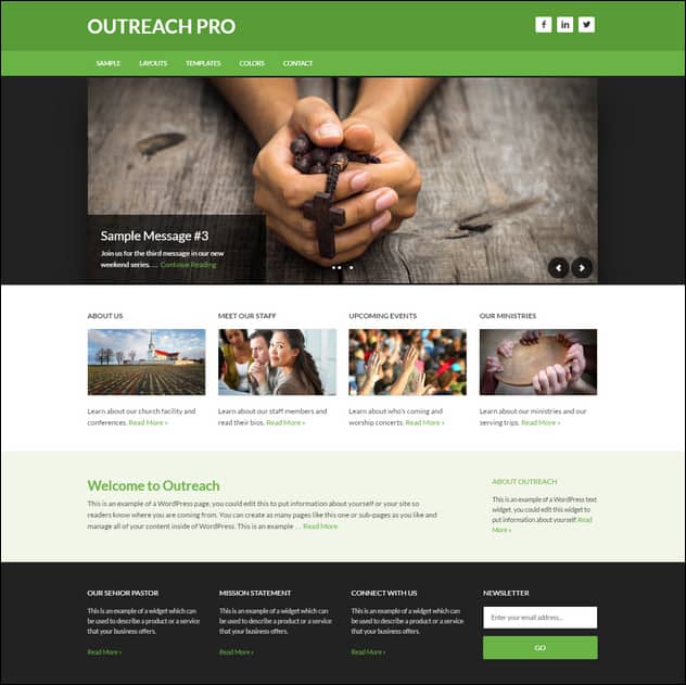Outreach Theme For Churches