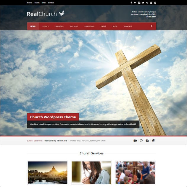 Real Church - Responsive Retina Ready Theme