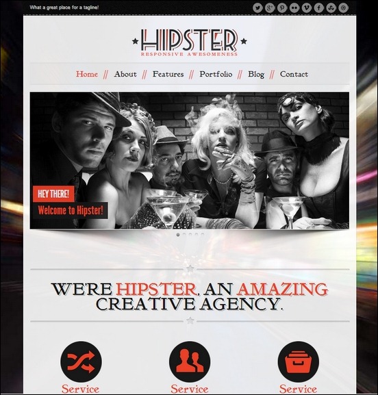 hipster-retro-responsive-wordpress-theme
