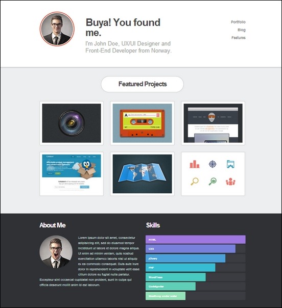 identify-retina-ready-portfolio-resume-blog
