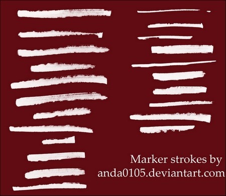 marker-strokes-brushes