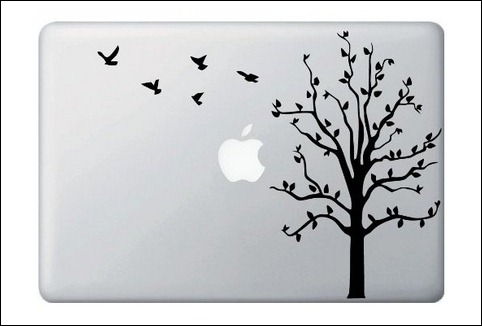 Ducklings Decal Vinyl Sticker Apple Laptop MacBook Home Decor 