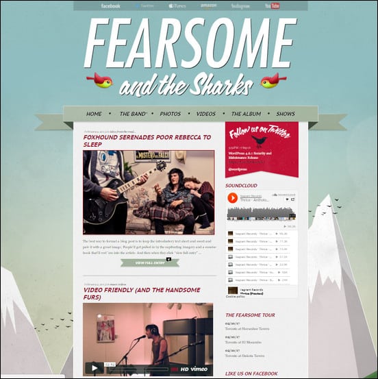IndieFest WordPress Retro Theme