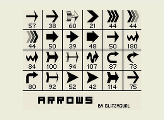 arrows-brushes-by-glitzygirl[3]