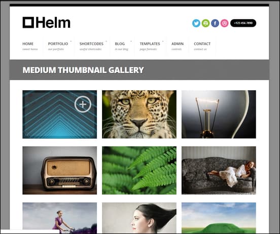 Helm Responsive Gallery and Portfolio for WordPress