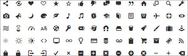 Tutorial: Use Entypo Pictogram Suite As @font-face In Your Web Designs