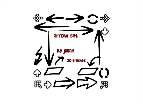 photoshop-brush-set-arrows