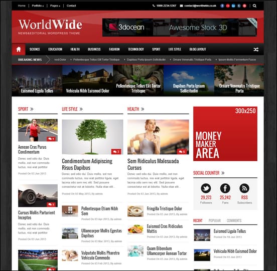 15+ Powerful WordPress Newspaper Themes