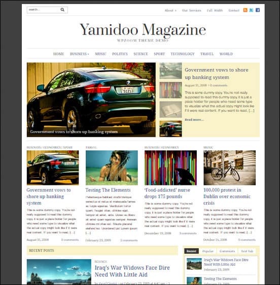 yamidoo-wordpress-theme