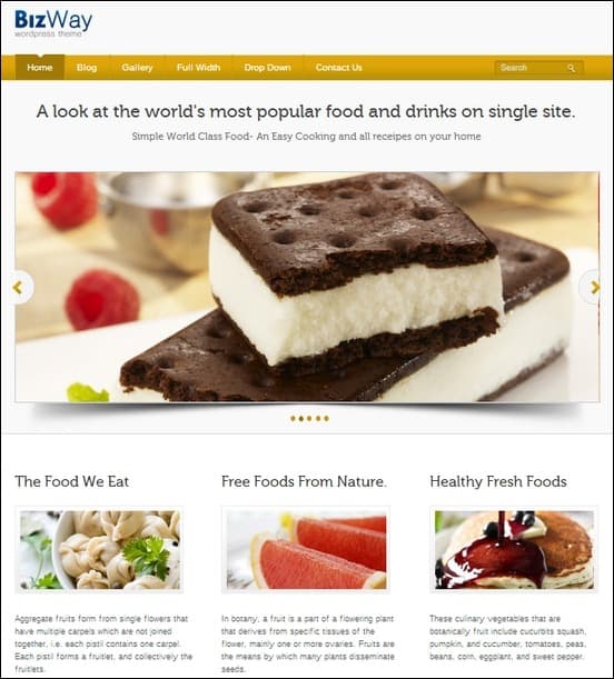 Bizway WordPress Theme