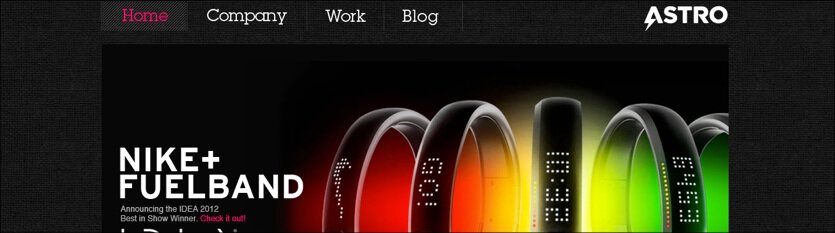 60+ Dark Portfolio Websites – Intense Web Design Inspiration