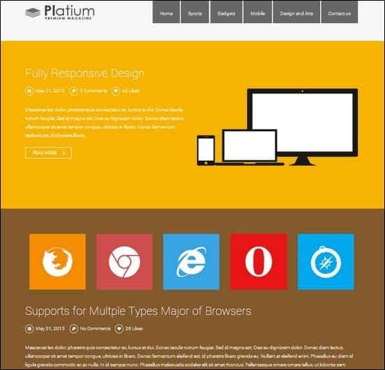 platinum is a cool theme inspired by the popular OS windows 8