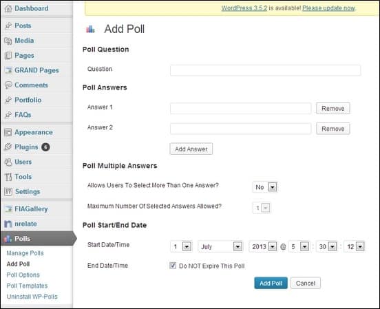 add-polls