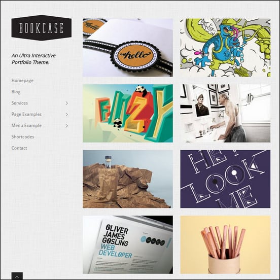 Bookcase - WordPress Portfolio Theme
