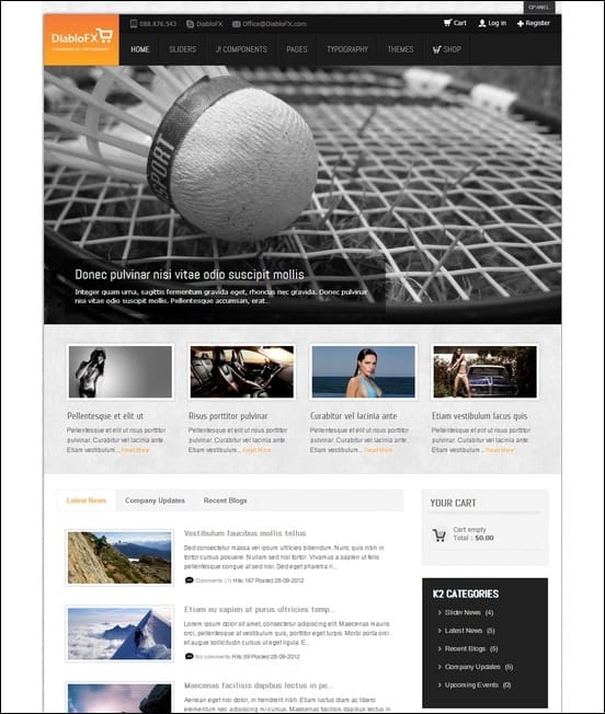 DiabloFX-Multipupose-Joomla-Template