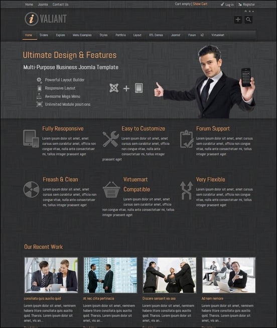 Ivaliant-Clean-Responsive-Joomla-Template